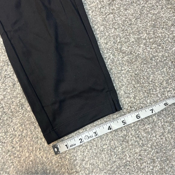 Marine Layer Pants Womens Small Black Weekend Sport Pull On Tapered Nylon Blend - Picture 3 of 9